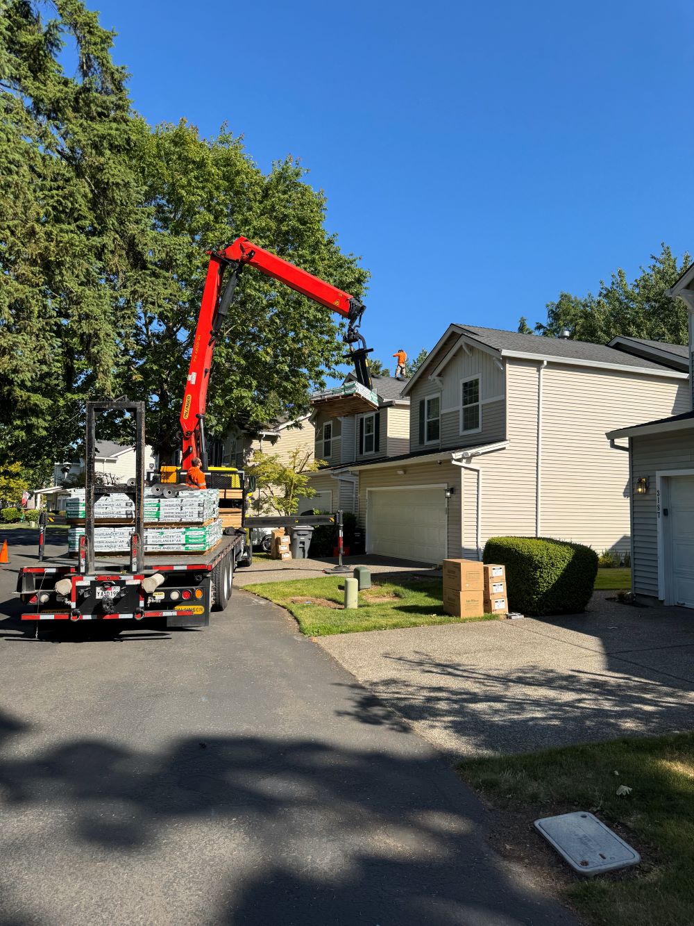 Roofing project update – 8/5/2025
