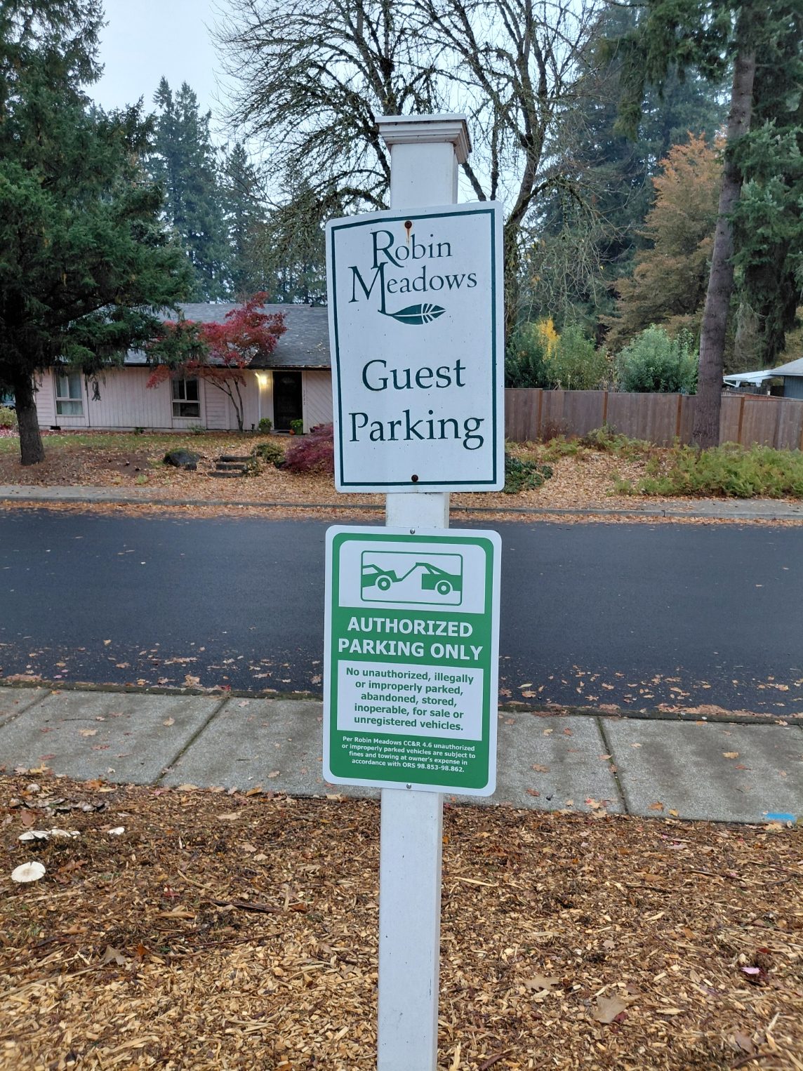 Reminder: Guest parking spaces are for short-term use only